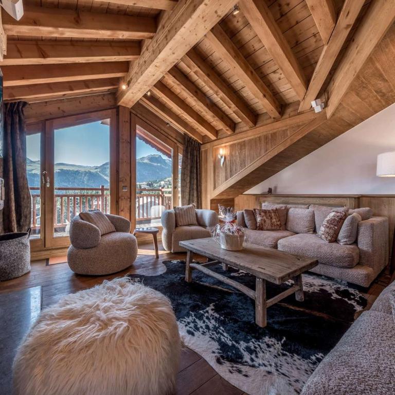 Courchevel 1850: Appartement ski-in/ski-out, 3 chambres, Wi-Fi, parking - FR-1-631-235 - Apartment - 3