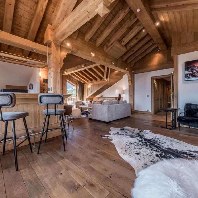 Courchevel 1850: Appartement ski-in/ski-out, 3 chambres, Wi-Fi, parking - FR-1-631-235 - Apartment - 7