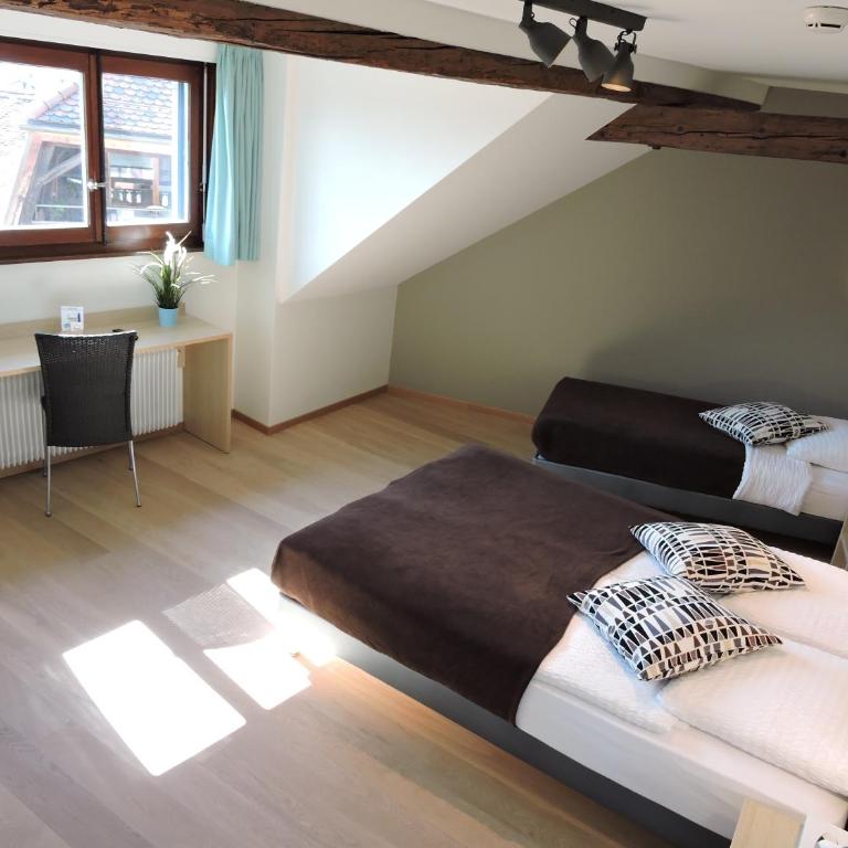 Auberge Communale de St-Légier - Dreibettzimmer - 4