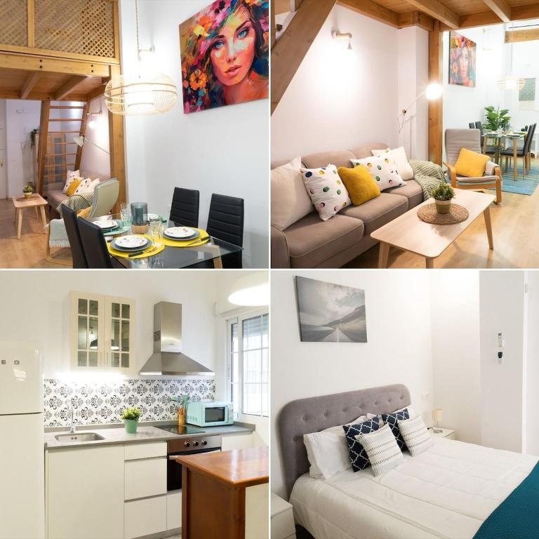 NUEVO bonito ático centro tradicional en Alicante Mercado Central - Two-Bedroom Apartment - 2