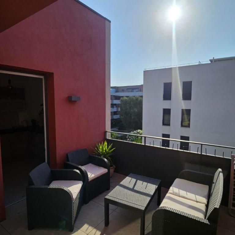 Charming 1 Bedroom Apartment with terrace air conditioning and private parking - Apartment mit 2 Schlafzimmern - 8