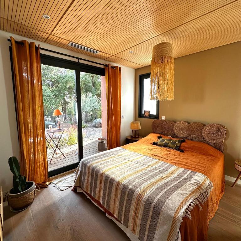 maison Popup dans un ecrin de verdure - Chambre Double avec Terrasse - 3