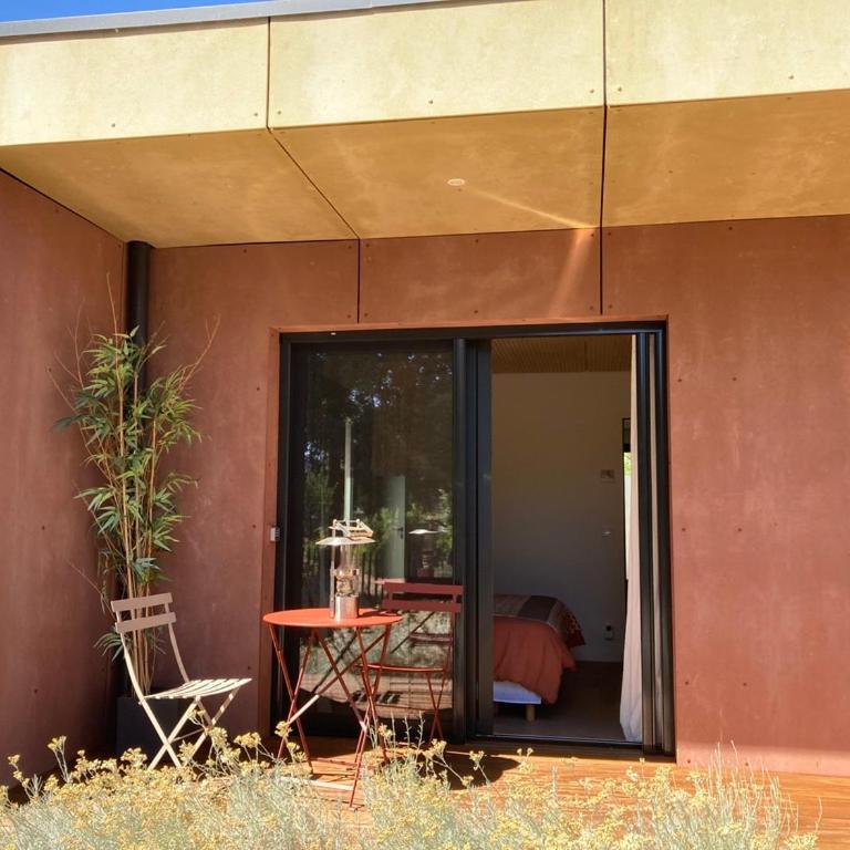 maison Popup dans un ecrin de verdure - Chambre Double avec Terrasse - 2