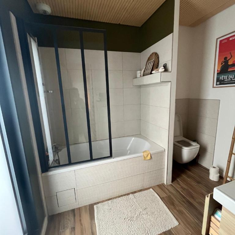 maison Popup dans un ecrin de verdure - Chambre Double avec Terrasse - 4