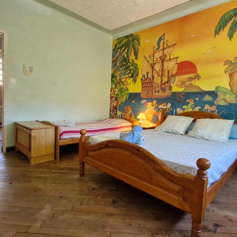 Maison familiale Jardin parking, 10 min plage, 1* - Maison 2 Chambres - 6