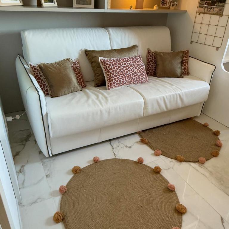 Appartement de luxe type 4 Eden Suite Sanguinaires vue mer avec piscine chauffée résidence Ajaccio - Apartment mit 3 Schlafzimmern - 54