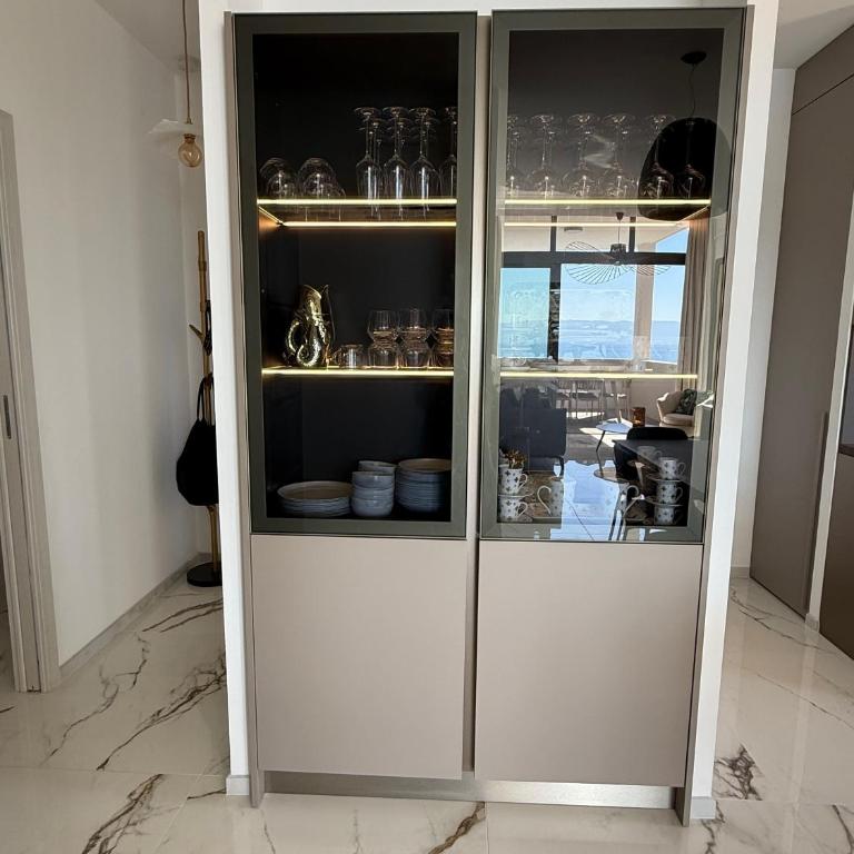 Appartement de luxe type 4 Eden Suite Sanguinaires vue mer avec piscine chauffée résidence Ajaccio - Apartment mit 3 Schlafzimmern - 26