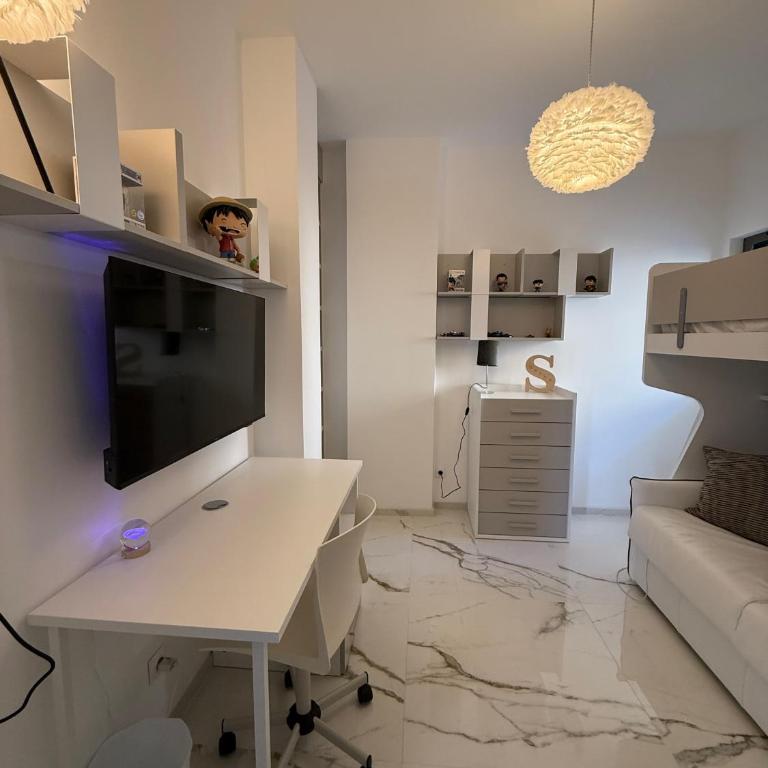 Appartement de luxe type 4 Eden Suite Sanguinaires vue mer avec piscine chauffée résidence Ajaccio - Apartment mit 3 Schlafzimmern - 22