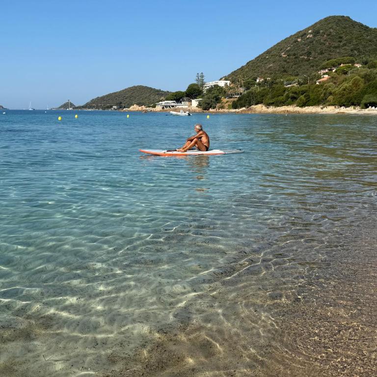 Appartement de luxe type 4 Eden Suite Sanguinaires vue mer avec piscine chauffée résidence Ajaccio - Apartment mit 3 Schlafzimmern - 6