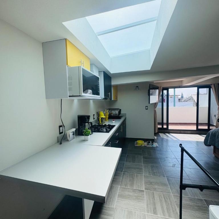 Loft con terraza privada en CDMX - One-Bedroom Apartment - 16