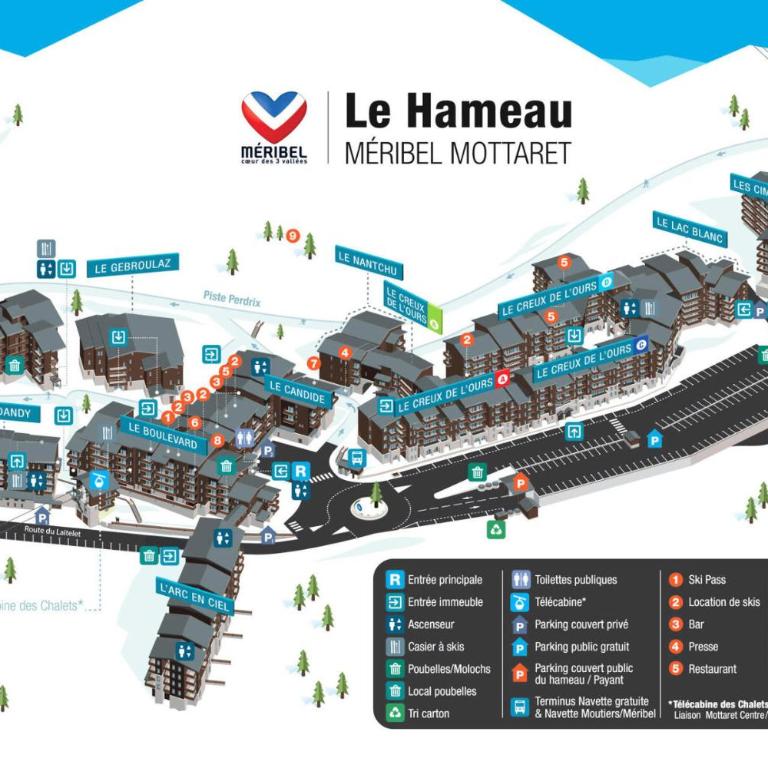 Résidence Creux De L Ours D - JOLI STUDIO DIVISIBLE, BELLE VUE SUR LES PISTES, SKIS AUX PIEDS, PROCHE DES COMMERCES MAE-9704 - Studio - 6