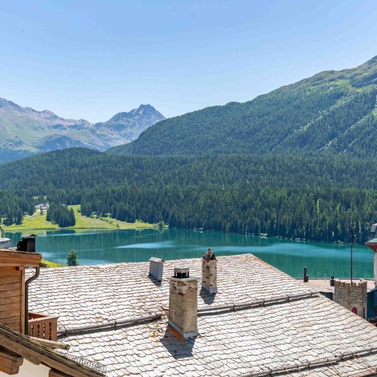 Exklusives Apartment St Moritz - 3 Schlafzimmer - Seeblick - Apartamento de 3 dormitorios - 7
