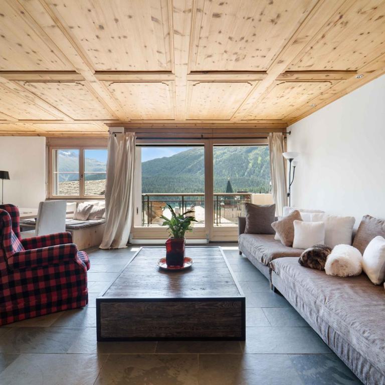 Exklusives Apartment St Moritz - 3 Schlafzimmer - Seeblick - Apartamento de 3 dormitorios - 4
