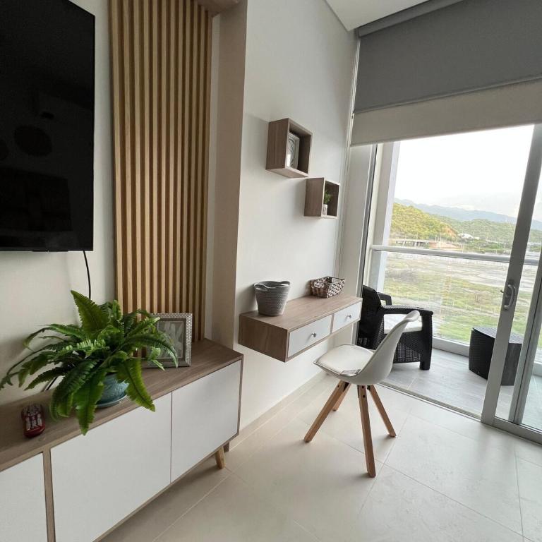Full apartamento en Santa Marta en Pozos Colorados - One-Bedroom Apartment - 1