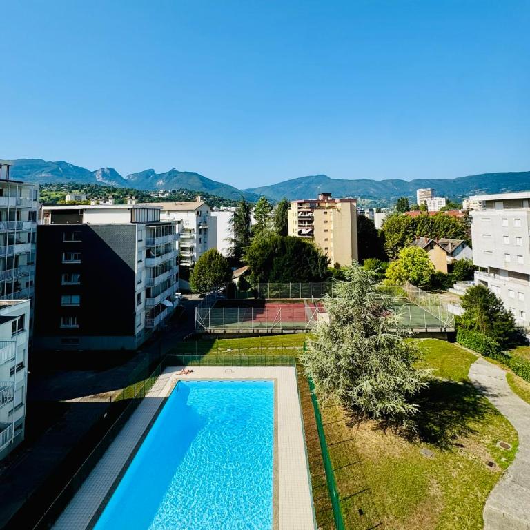 Sweet Home - Cocon élégant, balcon, vue montagnes & parking privé - One-Bedroom Apartment - 7