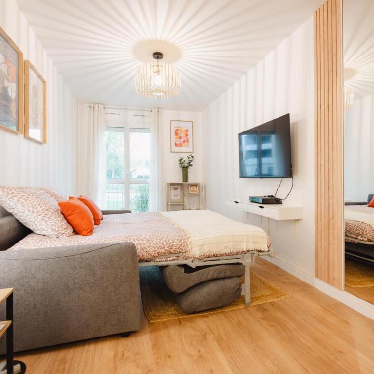 Charmant T2 - Proche Métro et Parking facile - One-Bedroom Apartment - 18