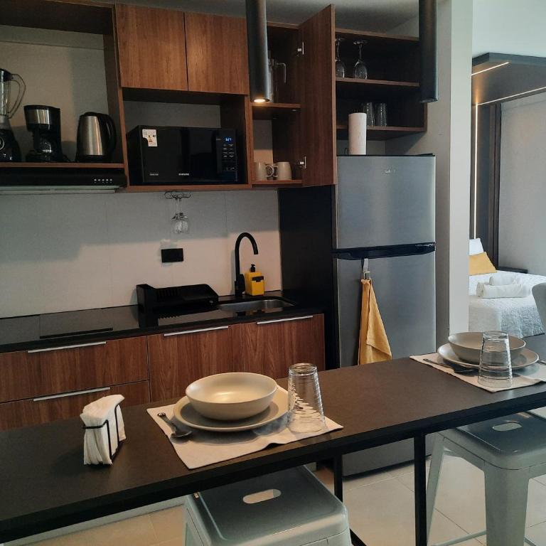 Hermoso Studio Plus Tecnológico 708 Nanotec Zona Equipetrol Av San Martin - One-Bedroom Apartment - 6