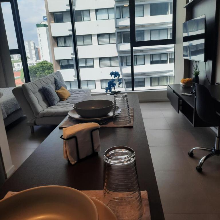 Hermoso Studio Plus Tecnológico 708 Nanotec Zona Equipetrol Av San Martin - One-Bedroom Apartment - 5