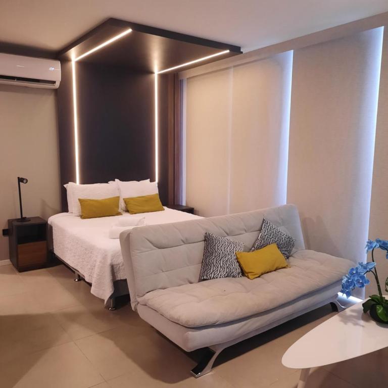 Hermoso Studio Plus Tecnológico 708 Nanotec Zona Equipetrol Av San Martin - One-Bedroom Apartment - 18