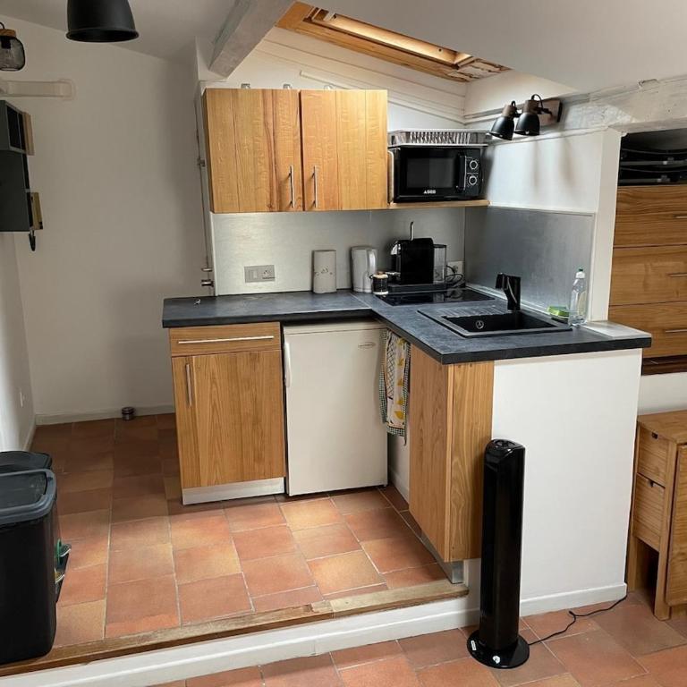 Chambre calme, climatisé, appartement N2 - Apartment mit 1 Schlafzimmer - 3