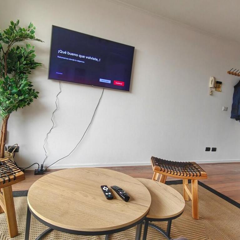 Refugio Bellavista vista al Costanera y los Andes - Deluxe One-Bedroom Apartment with City View - 14