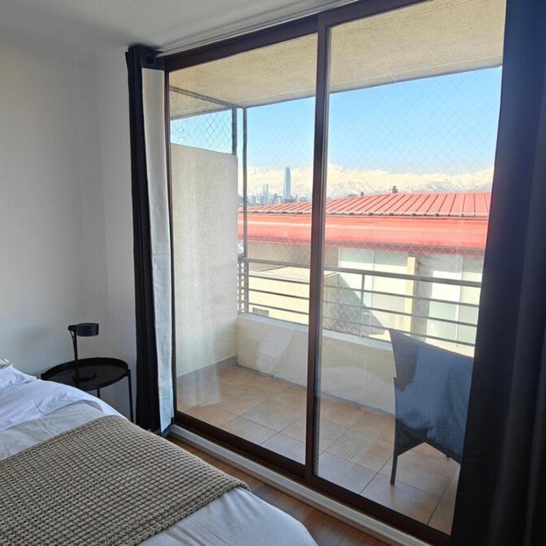 Refugio Bellavista vista al Costanera y los Andes - Deluxe One-Bedroom Apartment with City View - 56