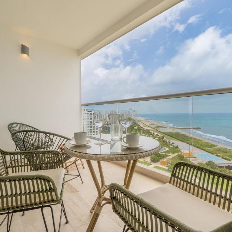 CB1515 | Lujosa suite con vista al mar y balcón - Queen Suite - 27