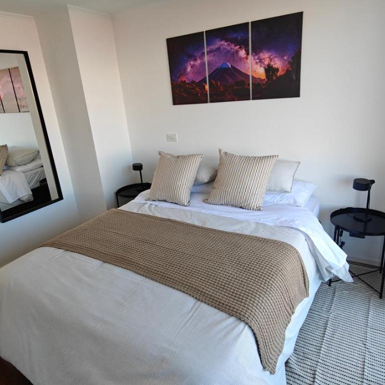 Refugio Bellavista vista al Costanera y los Andes - Deluxe One-Bedroom Apartment with City View - 4