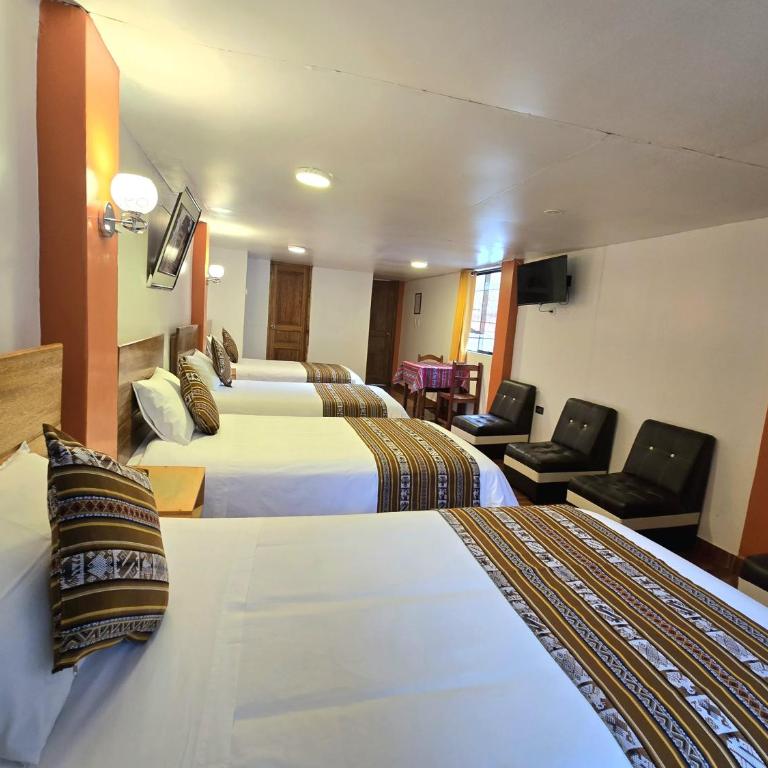 Amakonkay Machupicchu - Habitación Cuádruple con baño privado - 3