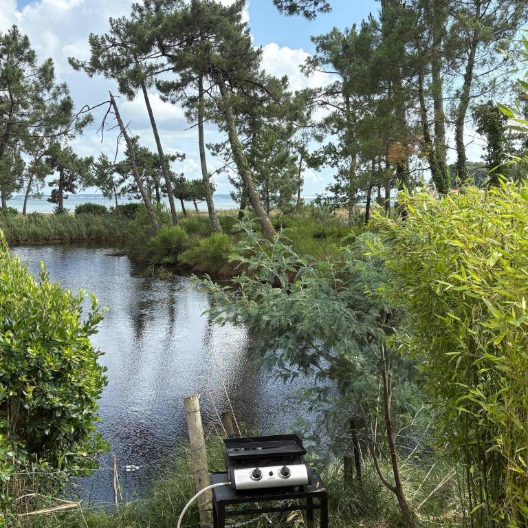 Mobilhome haut de gamme avec vue exceptionnelle sur le Bassin Arcachon - 6 Personnes - Maison 2 Chambres - 18