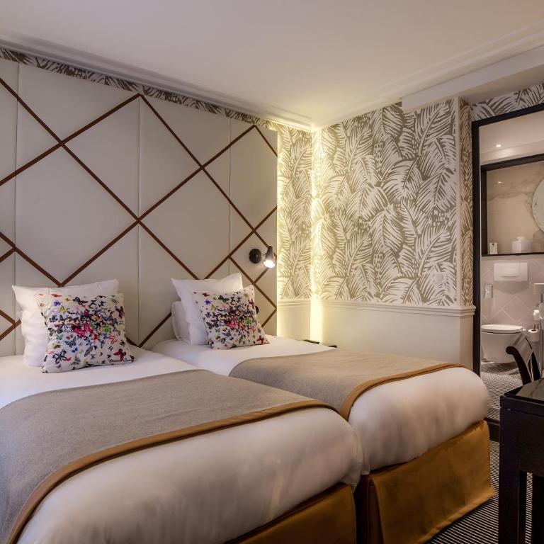 Hôtel Jardin Le Bréa - Chambre Lits Jumeaux Classique - 1