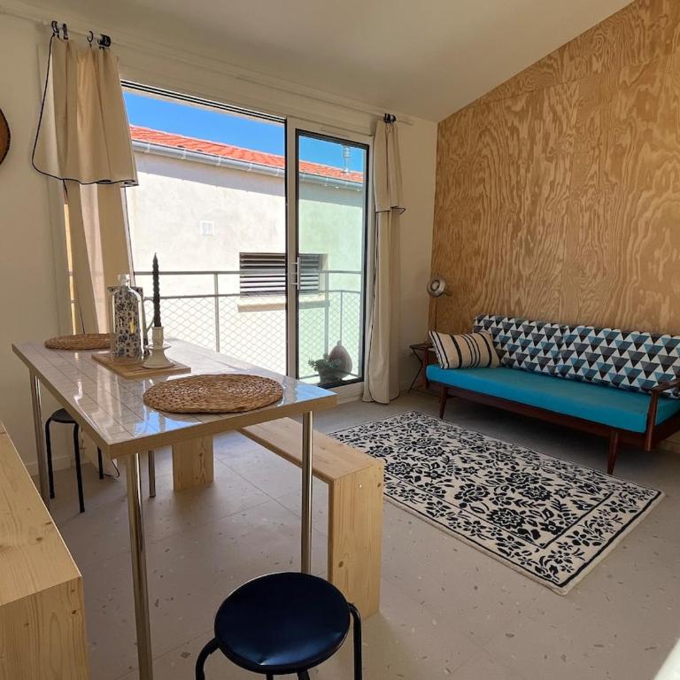 Maisonnette de pêcheur avec vue sur l'étang de Thau - Ferienhaus - 7