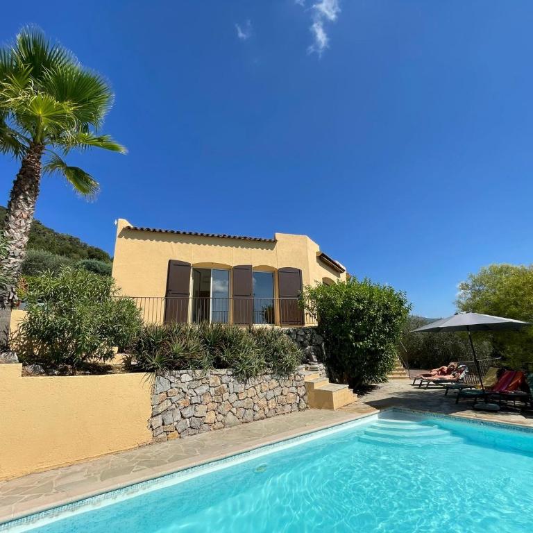 Villa La Baume 10 couchages, piscine, vue mer Le Tignet 06 - Villa avec Piscine Privée - 2