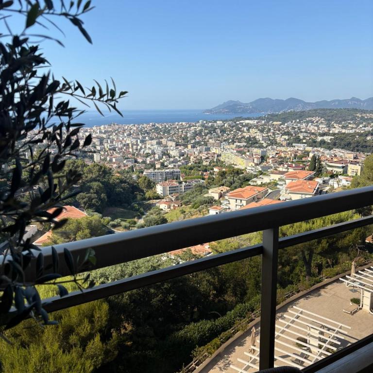 Stunning 3-Room with Panoramic Views Over Cannes - Appartement 2 Chambres - 66