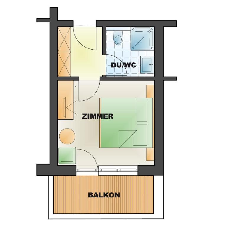 Hotel Röck Garni - Chambre Double - 6