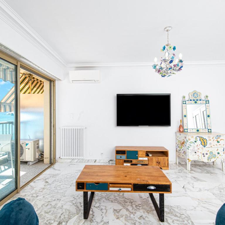 Charmant studio vue mer et plein centre à Menton - Estudio con vista al océano - 8