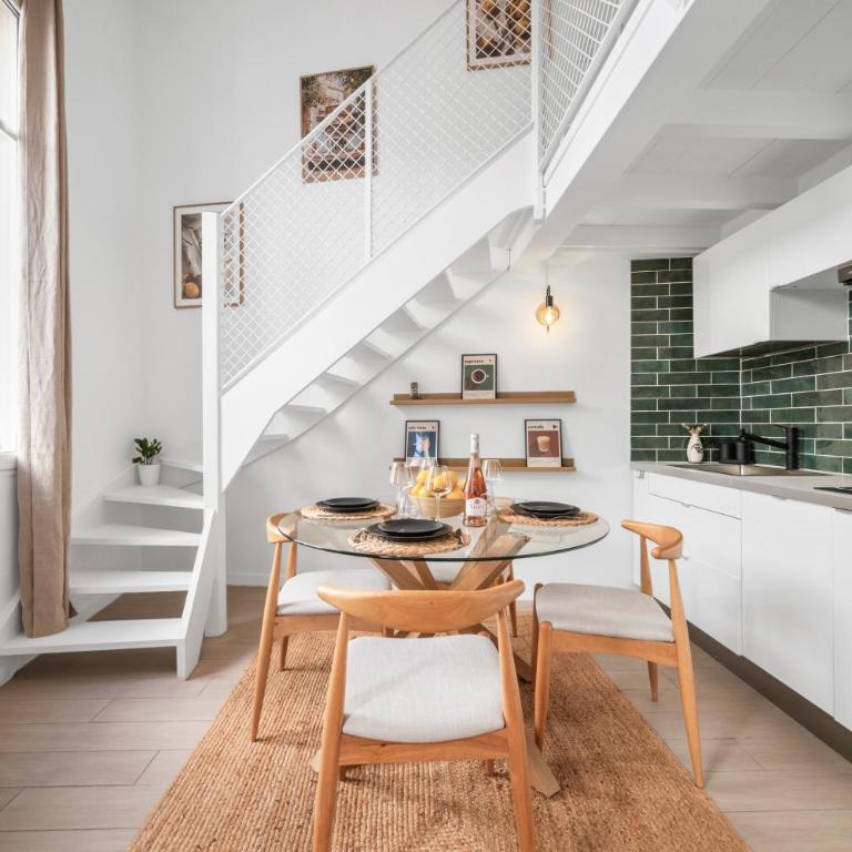 Villa Carla, Charming duplex in the heart of the city center, AC - Apartment mit 1 Schlafzimmer - 10