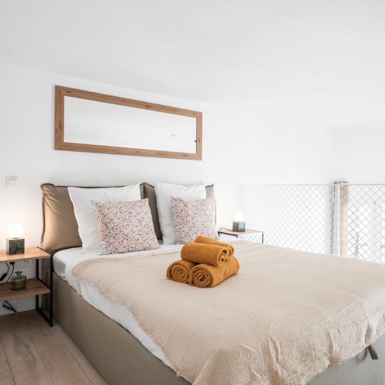 Villa Carla, Charming duplex in the heart of the city center, AC - Apartment mit 1 Schlafzimmer - 20