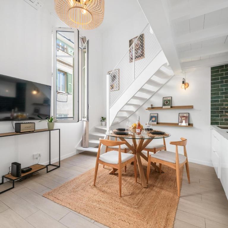 Villa Carla, Charming duplex in the heart of the city center, AC - Apartment mit 1 Schlafzimmer - 3