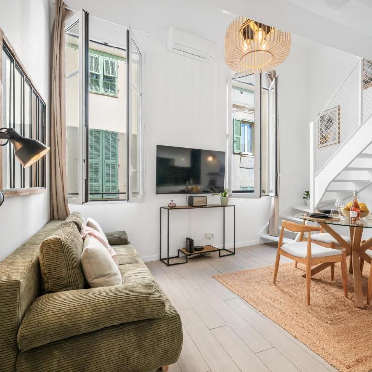 Villa Carla, Charming duplex in the heart of the city center, AC - Apartment mit 1 Schlafzimmer - 24