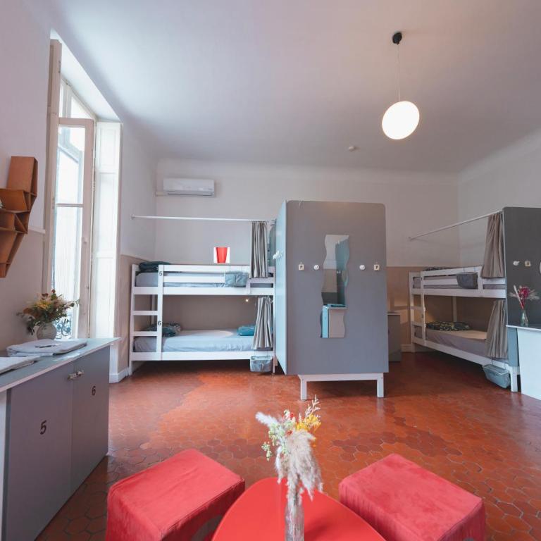 La Maïoun Guesthouse - Lit dans Dortoir Mixte de 8 Lits - 8