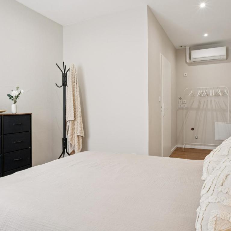 " La Casa verde " Superbe T3, chic & cosy avec climatisation en hypercentre - Apartamento de 2 dormitorios - 8