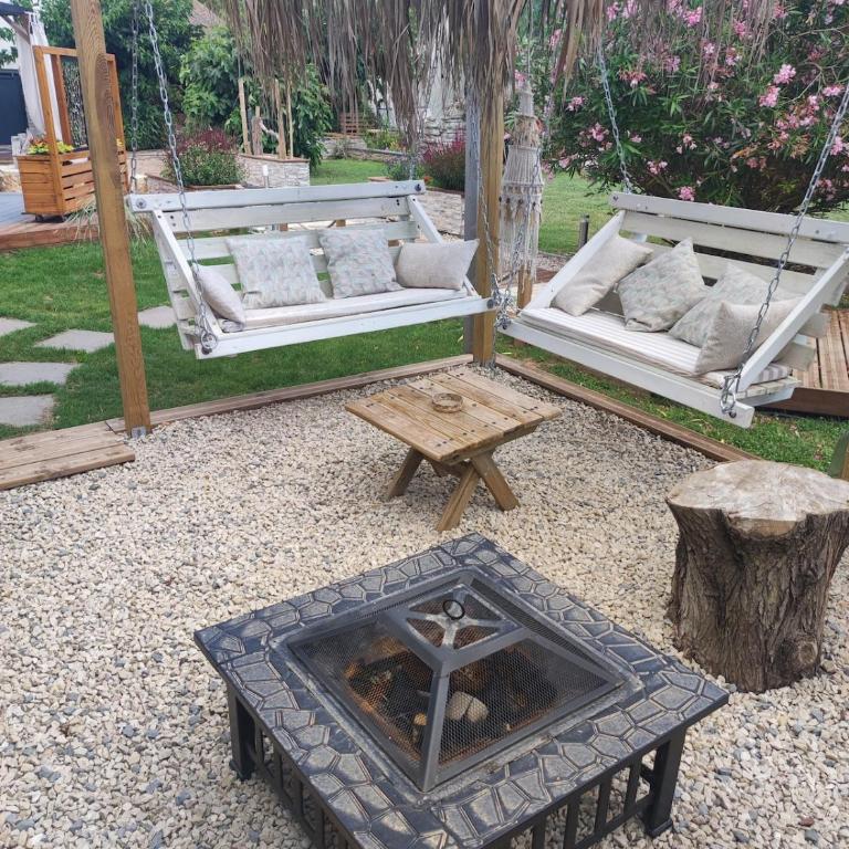 loft, clim, jardin, piscine, calme, parc expo, - Maison 2 Chambres - 5