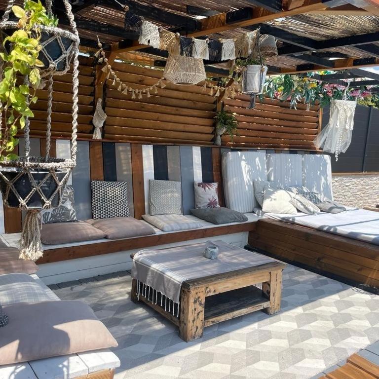 loft, clim, jardin, piscine, calme, parc expo, - Maison 2 Chambres - 16