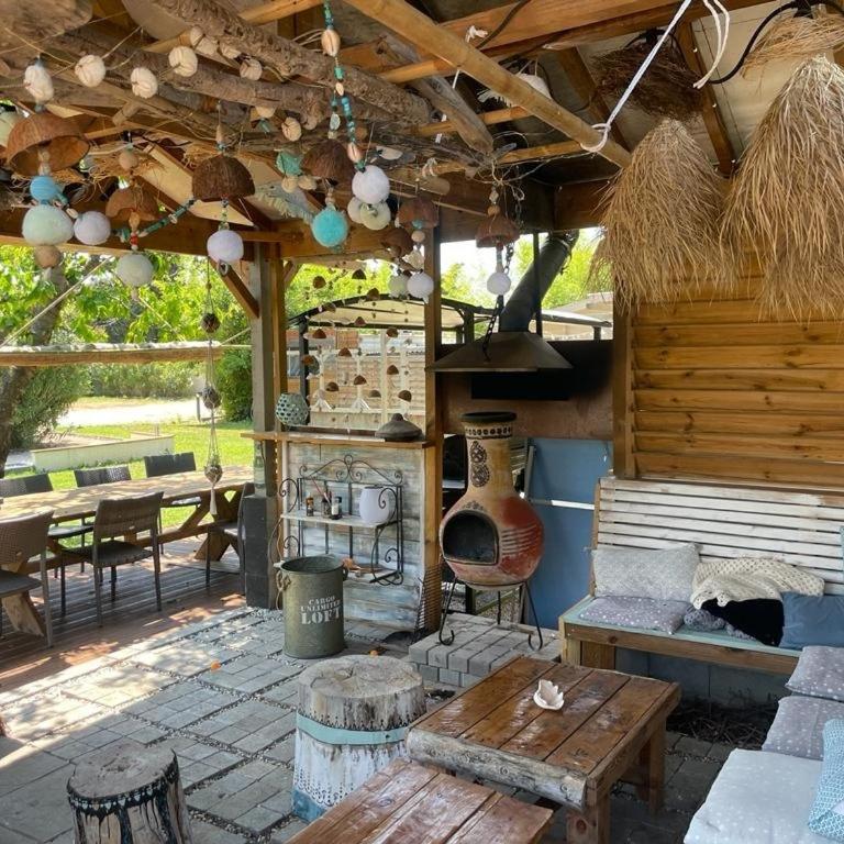 loft, clim, jardin, piscine, calme, parc expo, - Maison 2 Chambres - 18