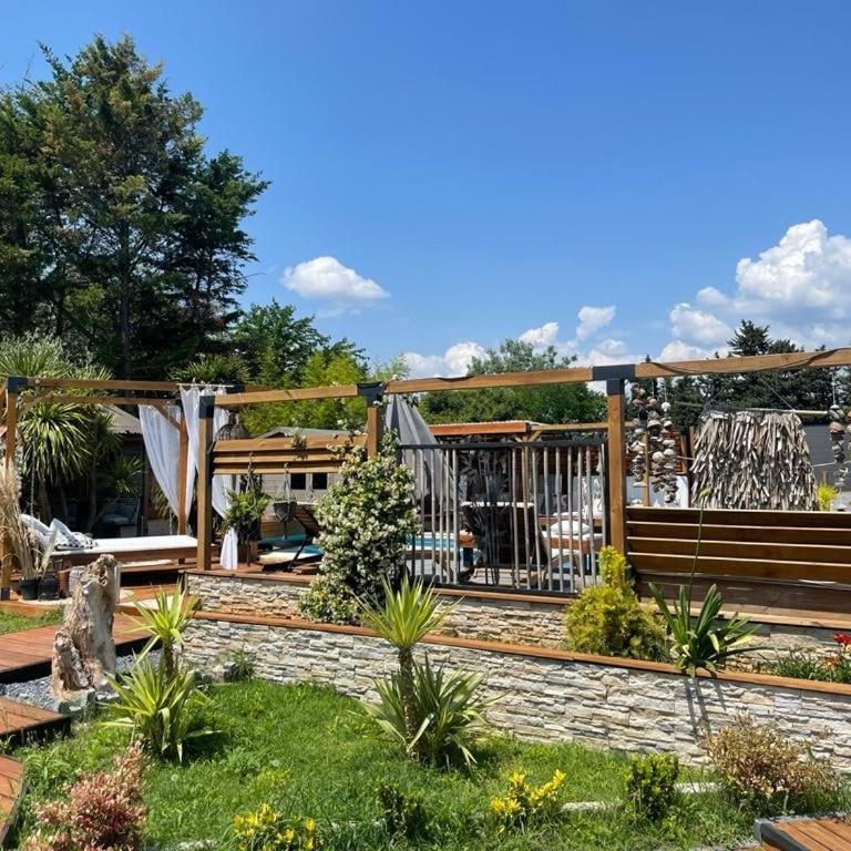 loft, clim, jardin, piscine, calme, parc expo, - Maison 2 Chambres - 1
