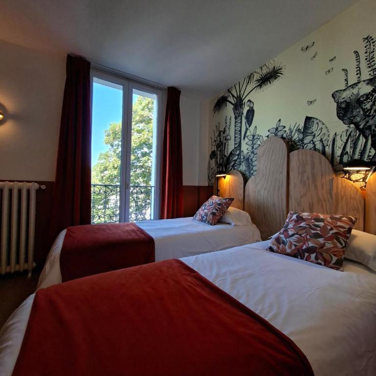 Caulaincourt Montmartre by Hiphophostels - Chambre Lits Jumeaux Deluxe - 4