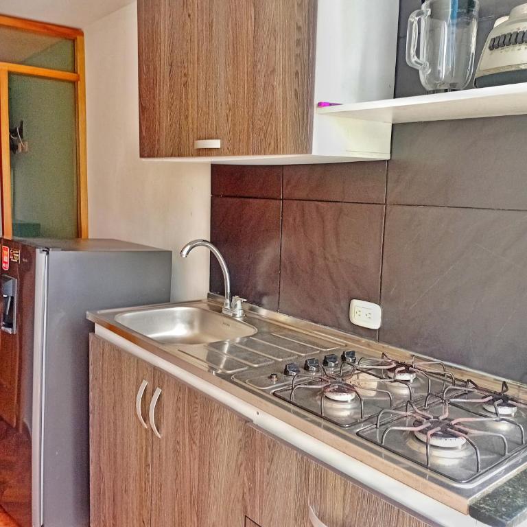 Apartaestudios costa clara a pasos del mar - rodadero - Estudio Familiar - 1