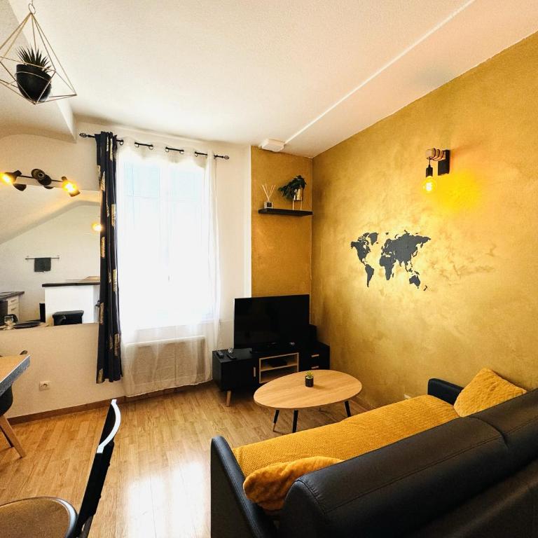 Le Tropical- Beau T2 à 5min du centre-ville - One-Bedroom Apartment - 6