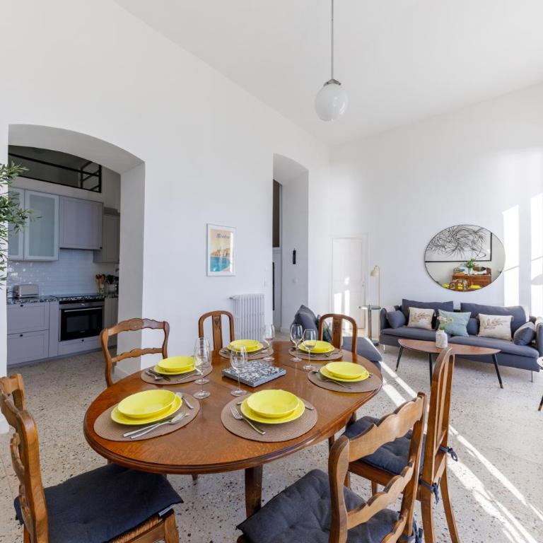 Somptueux Apt 137m2 Vue Mer Carré d'Or Menton - Three-Bedroom Apartment with Sea View - 19